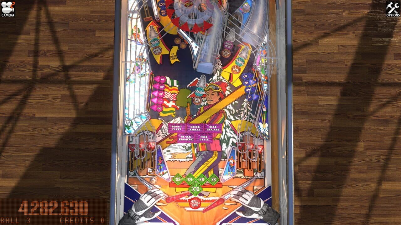 Zaccaria Pinball: Winter Sports 2018 Table screenshot 3