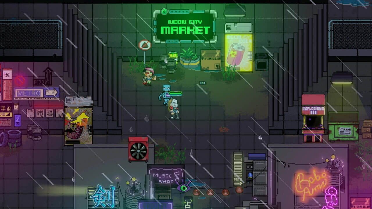 Neon City Riders: Super-Powered Edition screenshot 2