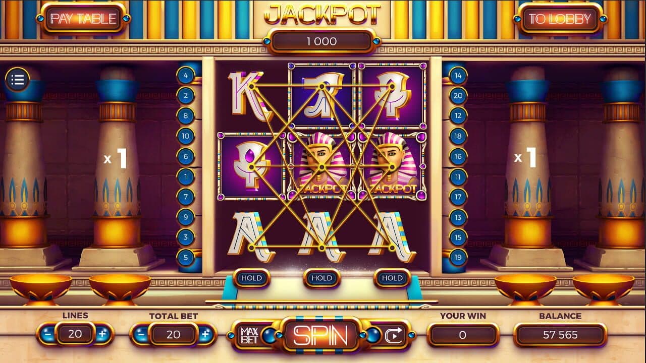 Pyramids Slot Machines screenshot 1