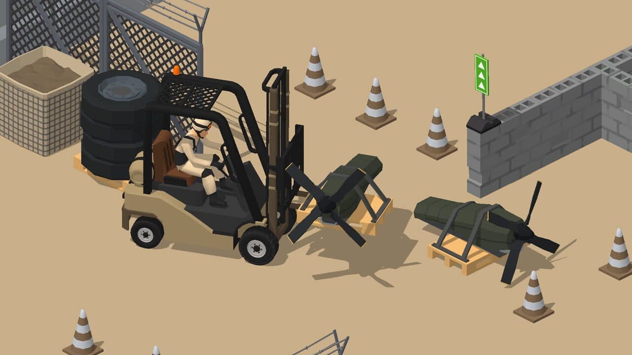 Forklift Extreme: Military Storage screenshot 1