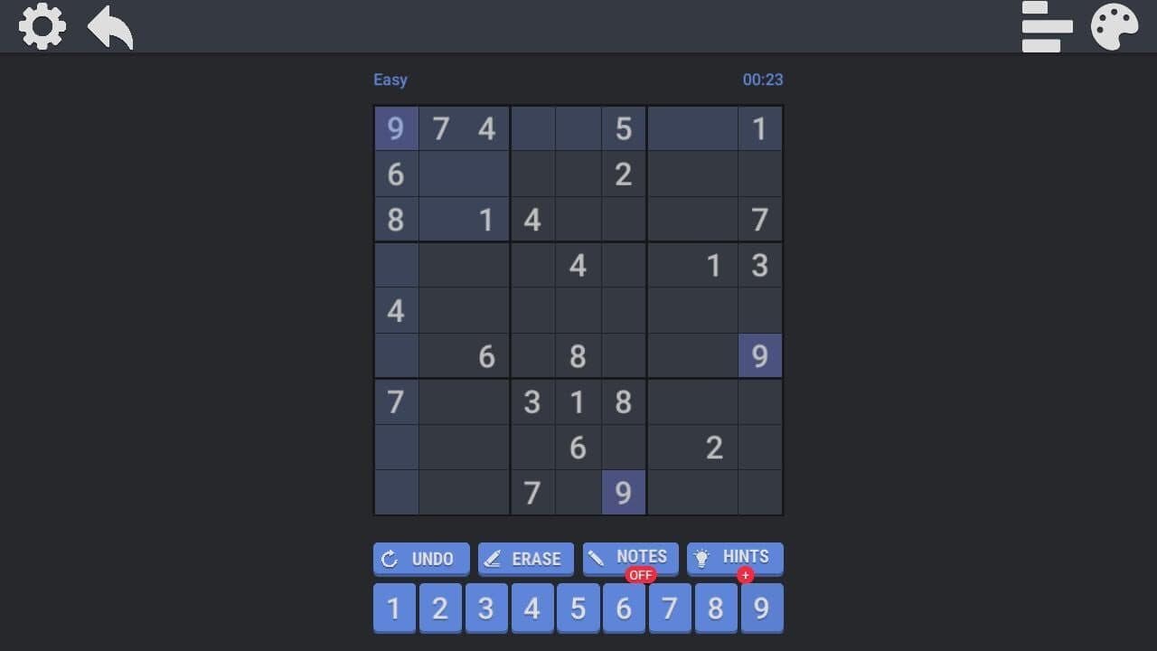 Numbers and Squares screenshot 2