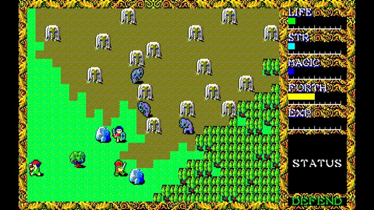 Eggconsole Hydlide II PC-8801 screenshot 2