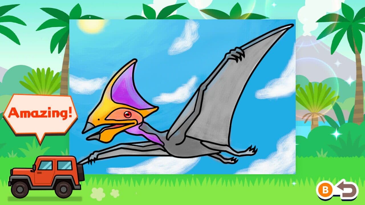 Coloring Book Series: Dinosaur Museum screenshot 4