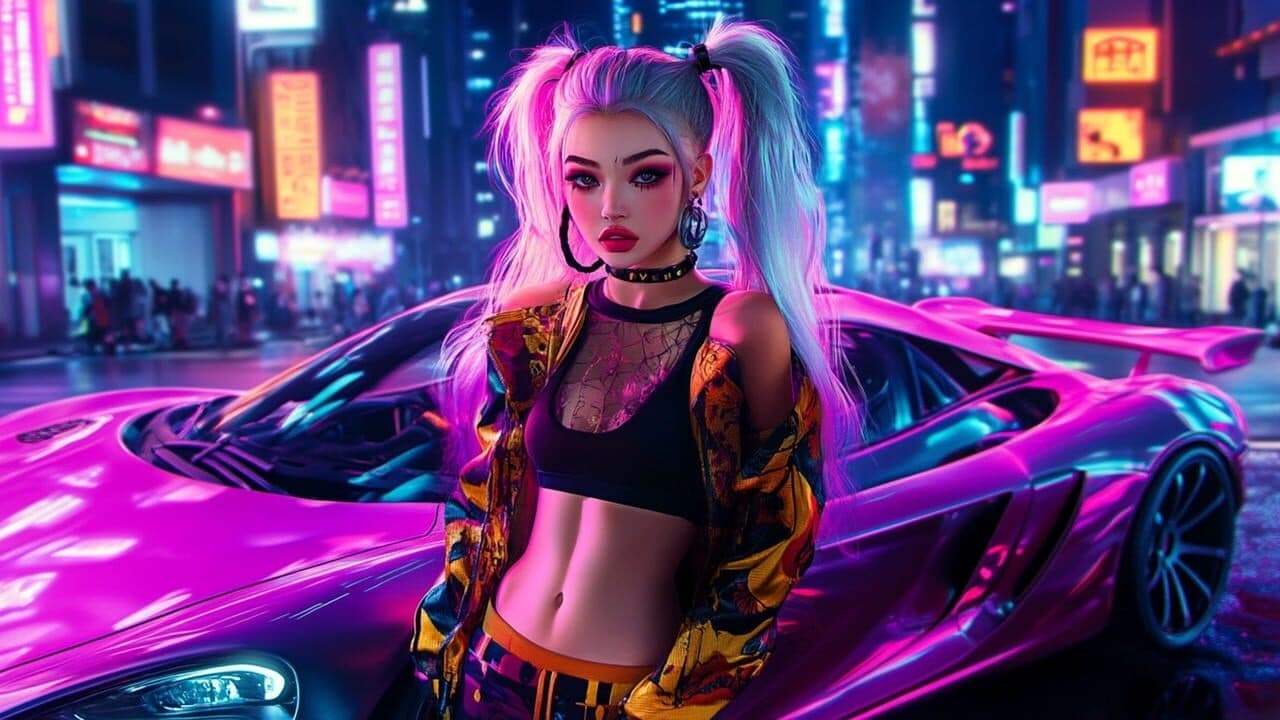 Anime Girls: JDM Car Passion Puzzle screenshot 3