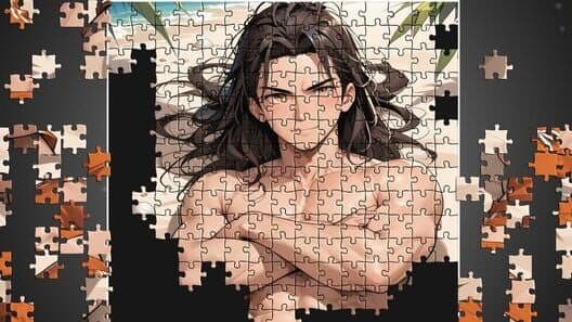 Hentai Puzzle: Muscular Guys