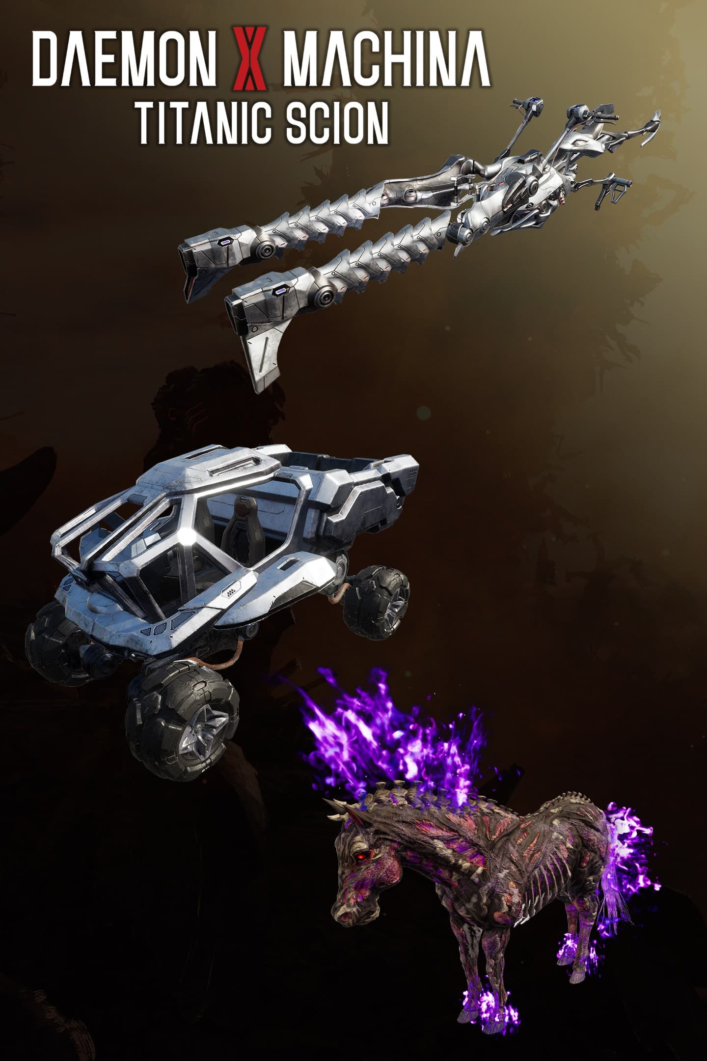 Daemon x Machina: Titanic Scion - Vehicle Set