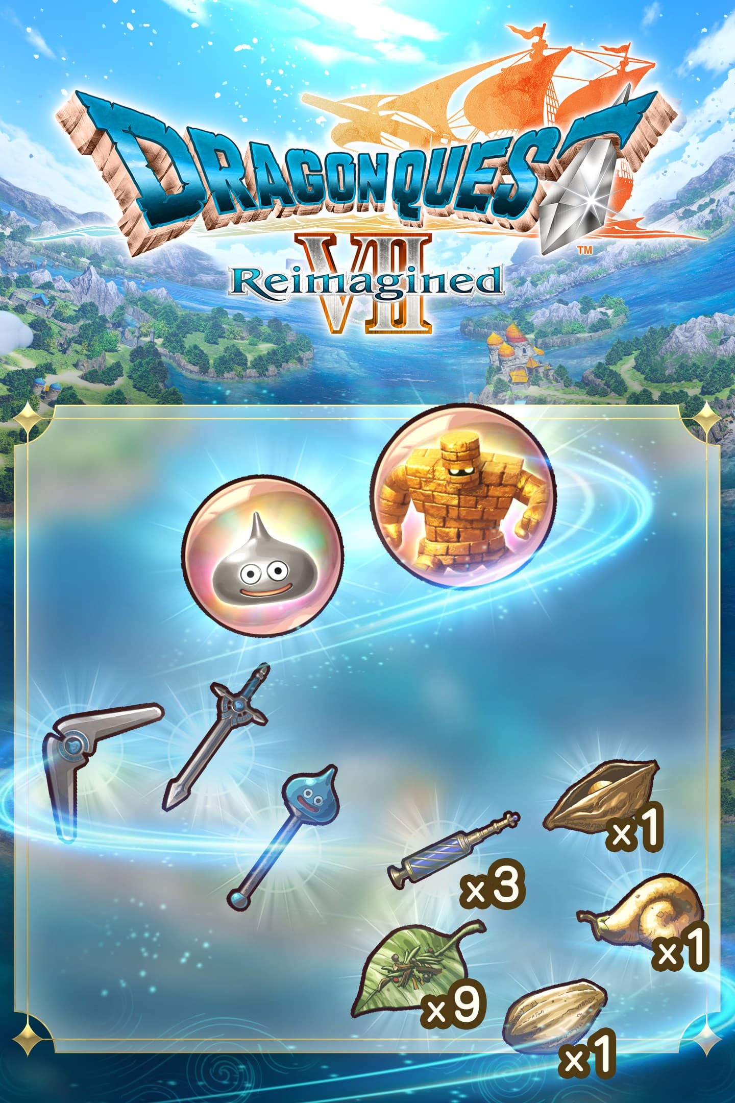 Dragon Quest VII Reimagined: Jam-Packed Swag Bag